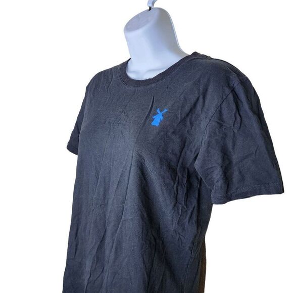 Dutch Bros Send It With Dutch Cap Sleeve Skull Baby Tee Womens Size S Black - Picture 5 of 7